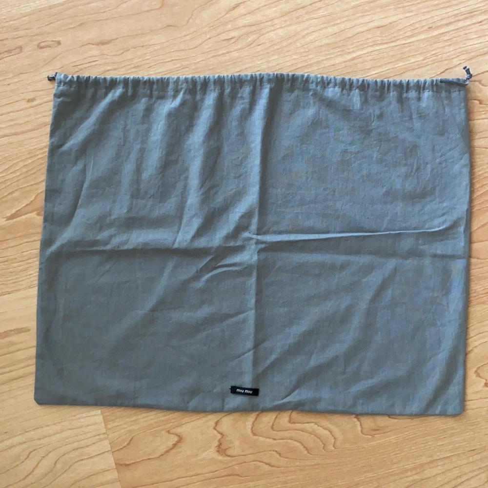 Miu Miu handbag dustbag